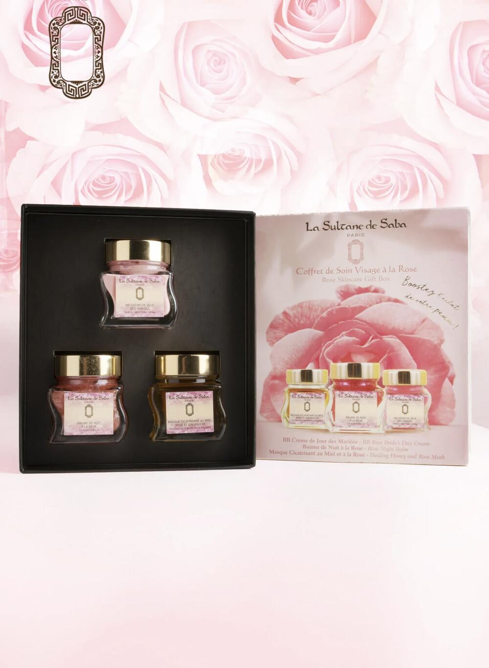 Набір для обличчя Coffret de Soin Visage - Senteur Rose 