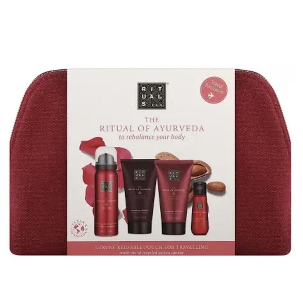 Подарунковий набір з косметичкою The Ritual of Ayurveda 
