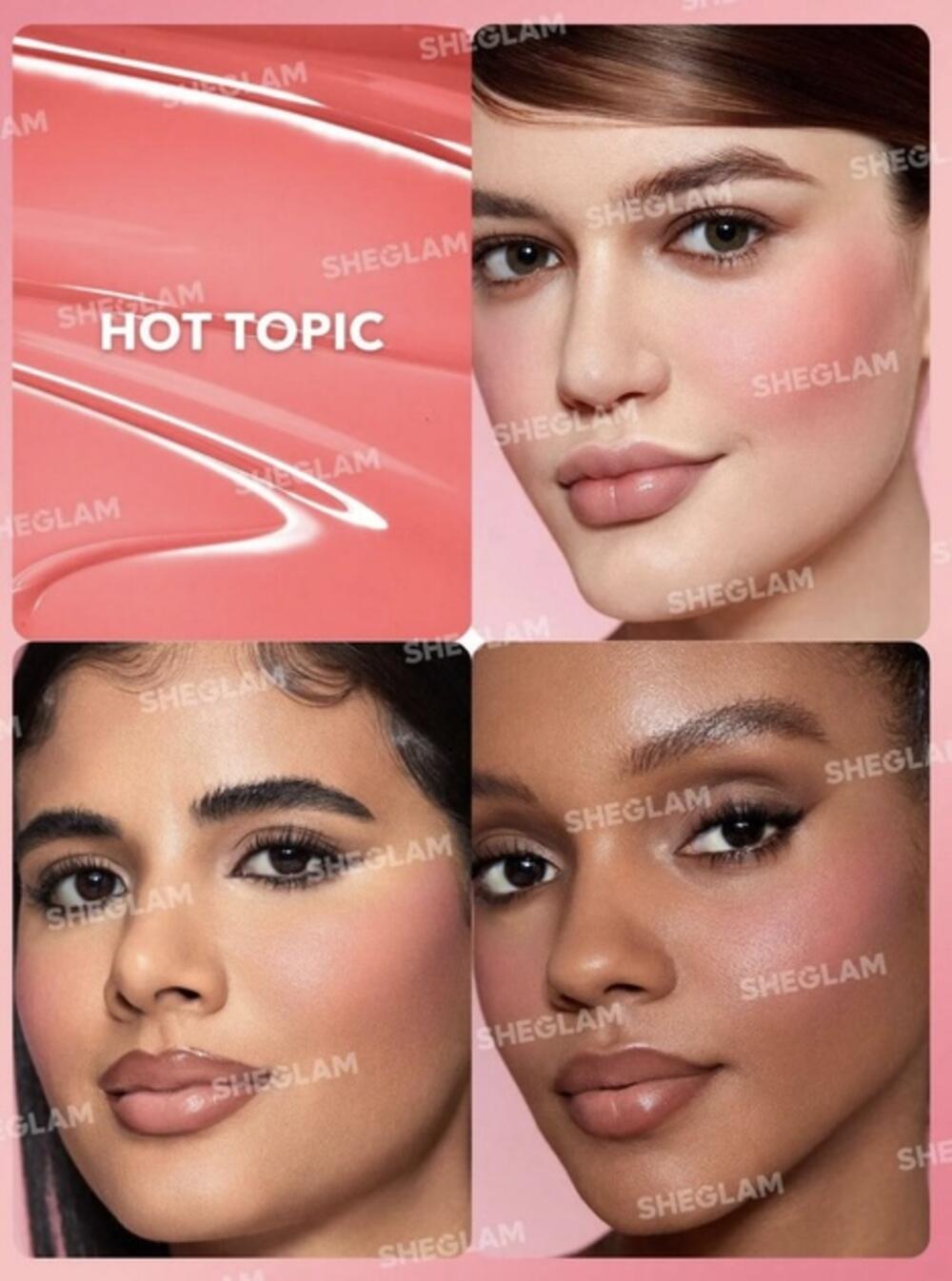 Рідкі матові румʼяна Color Bloom Liquid Blush - Hot Topic