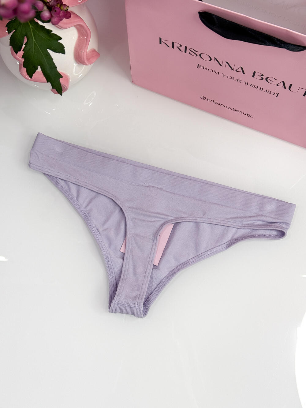 Seamless Thong Panty розмір S  лаванда 