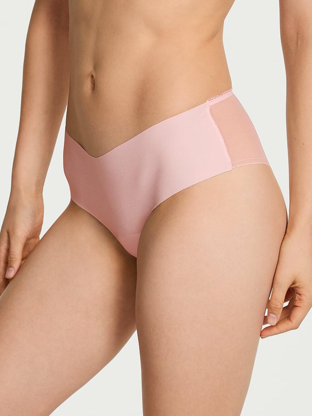 No-show Mesh-Back Logo Cheeky Panty розмір M Angel Pink 