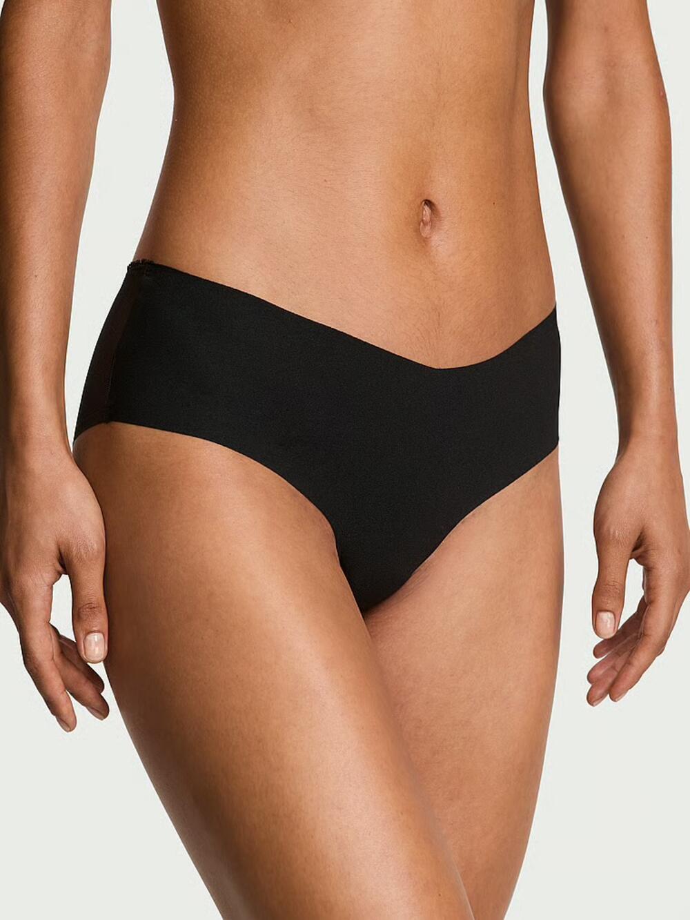 No-show Mesh-Back Logo Cheeky Panty розмір S Black 