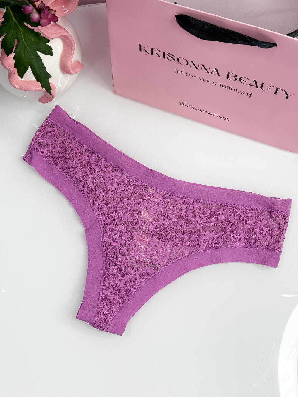 No-show Lacie thong panty розмір S рожеві 