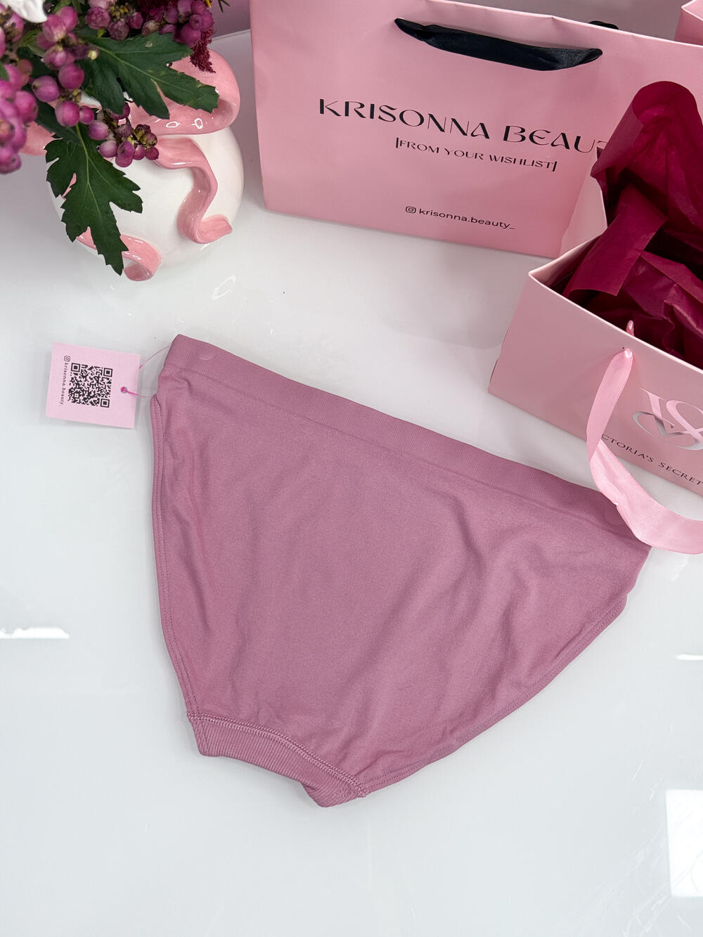 Seamless Bikini Panty розмір S рожеві 