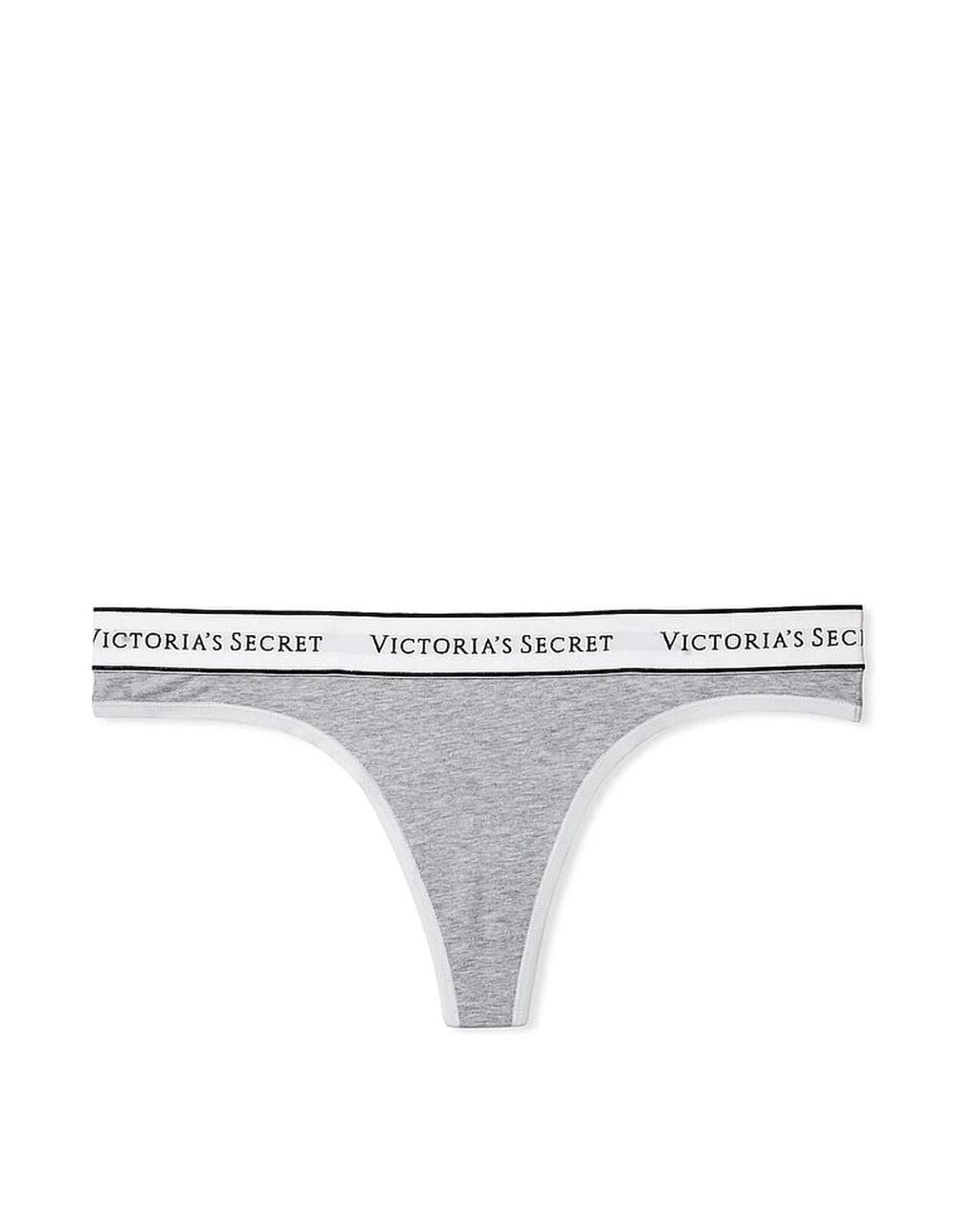 Logo Cotton Thong Panty розмір М Heather Grey (1NG0)