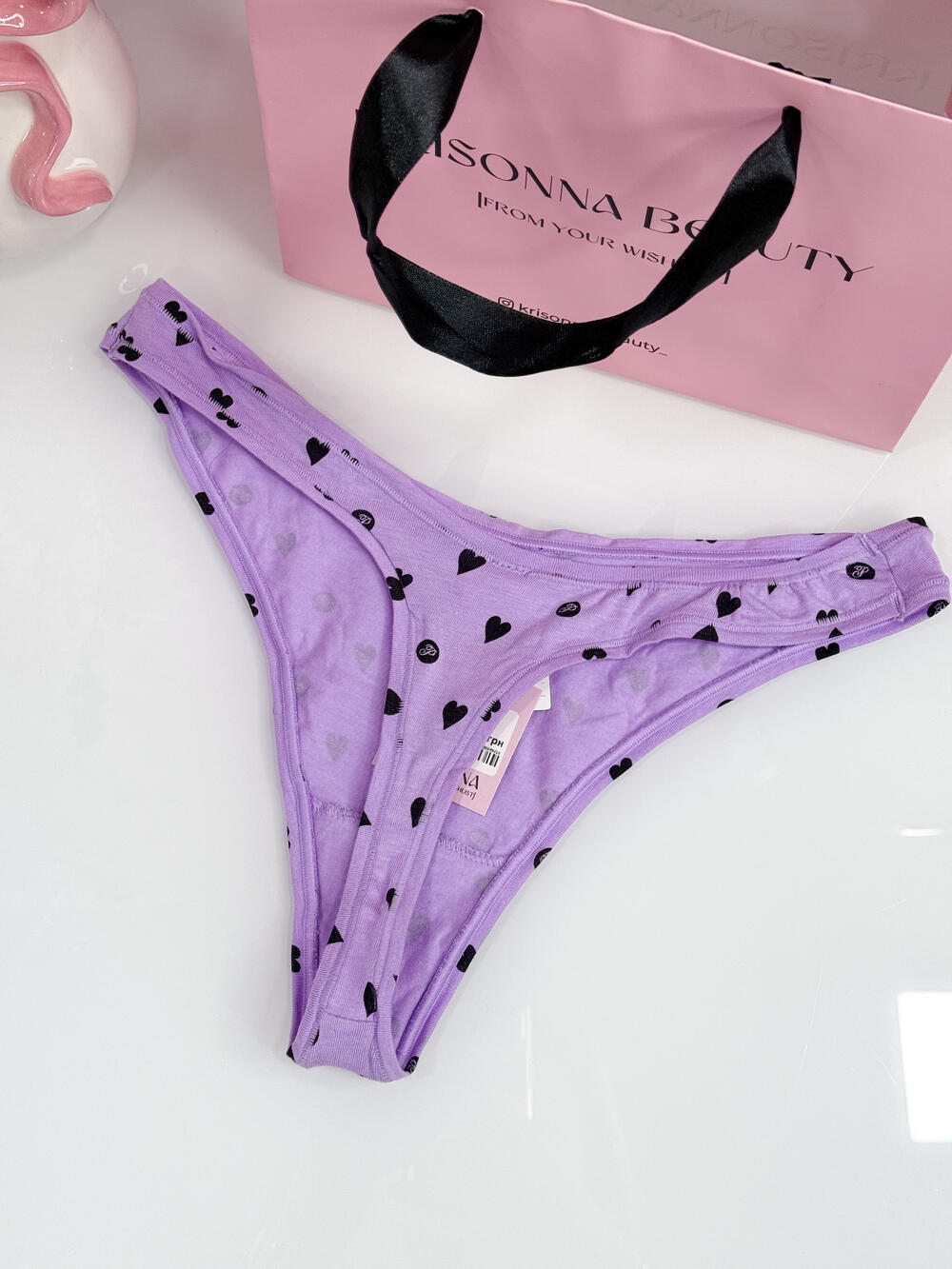 Cotton High-Leg Thong Panty розмір М (72EF) 