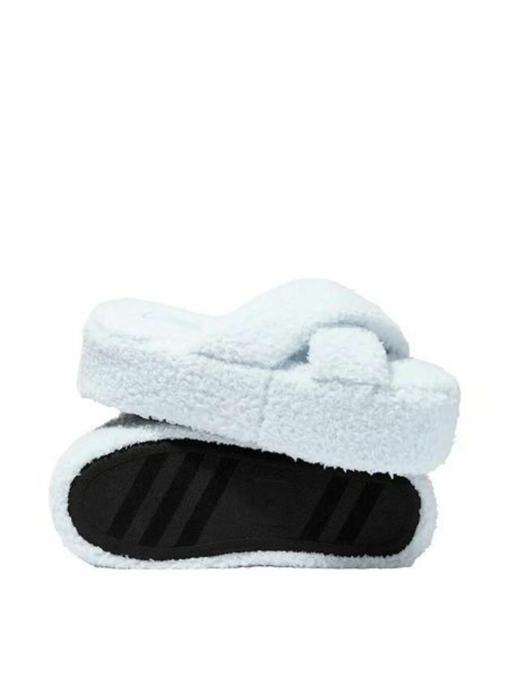 Капці розмір S Faux Fur Slippers блакитні 