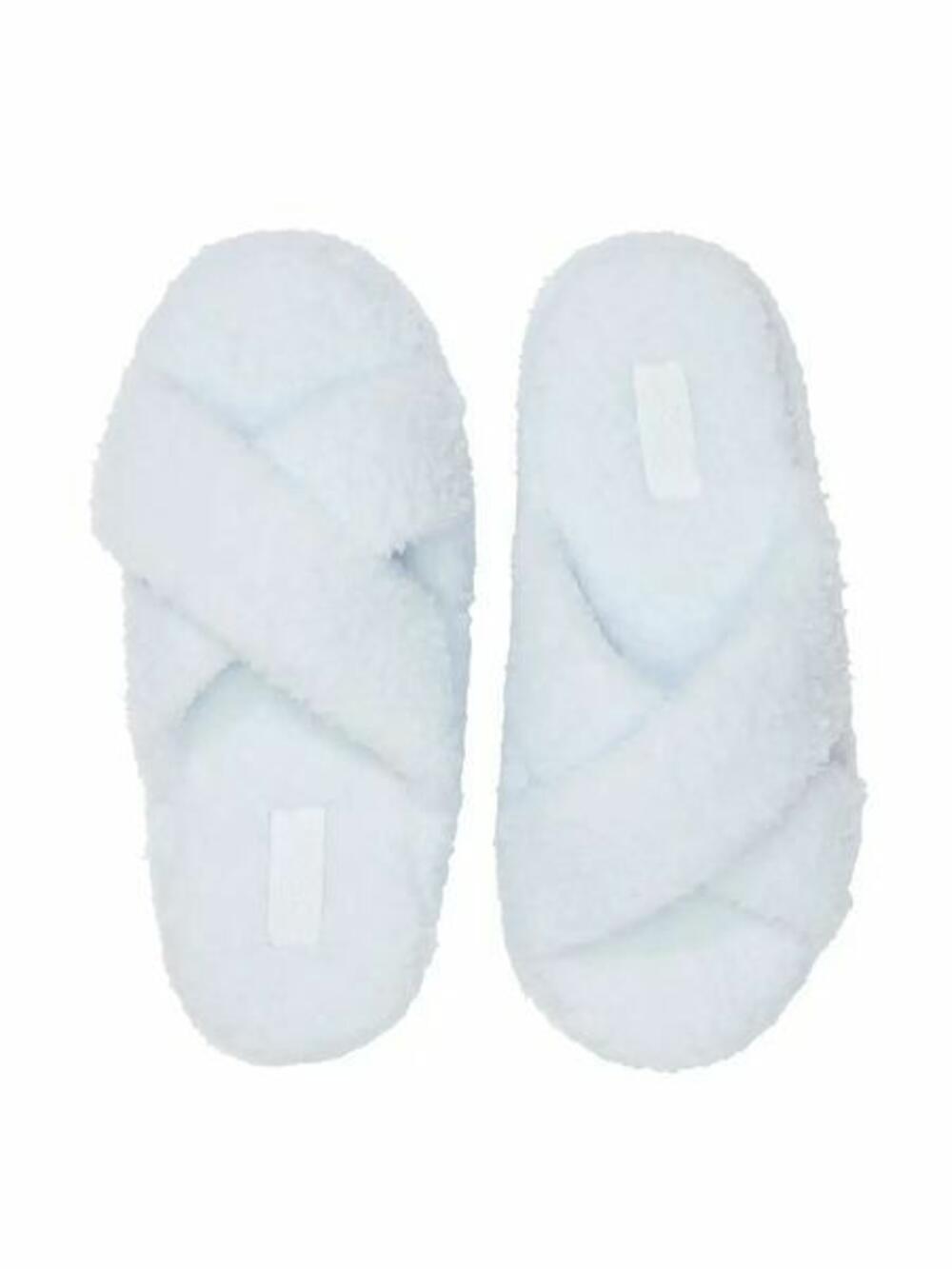 Капці розмір М Faux Fur Slippers блакитні