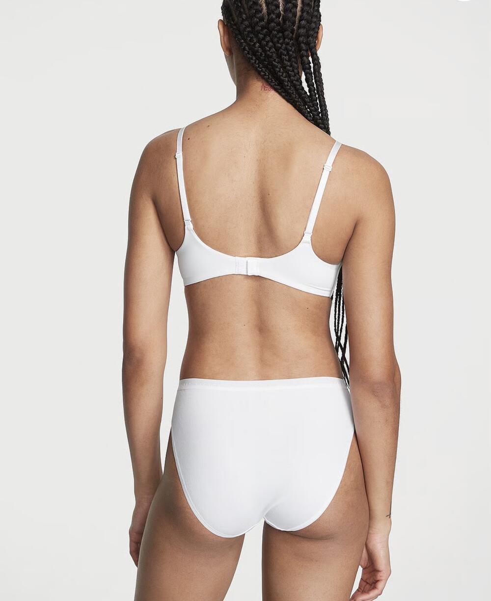 Stretch Cotton Bikini Panty розмір М VS White (95D1)