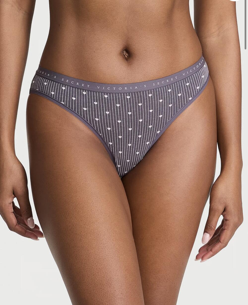 Stretch Cotton Bikini Panty розмір М Tornado Heart Stripes (7B63) 