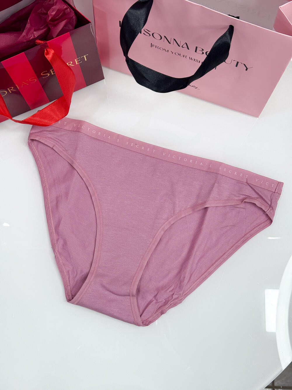 Stretch Cotton Bikini Panty розмір М pink 