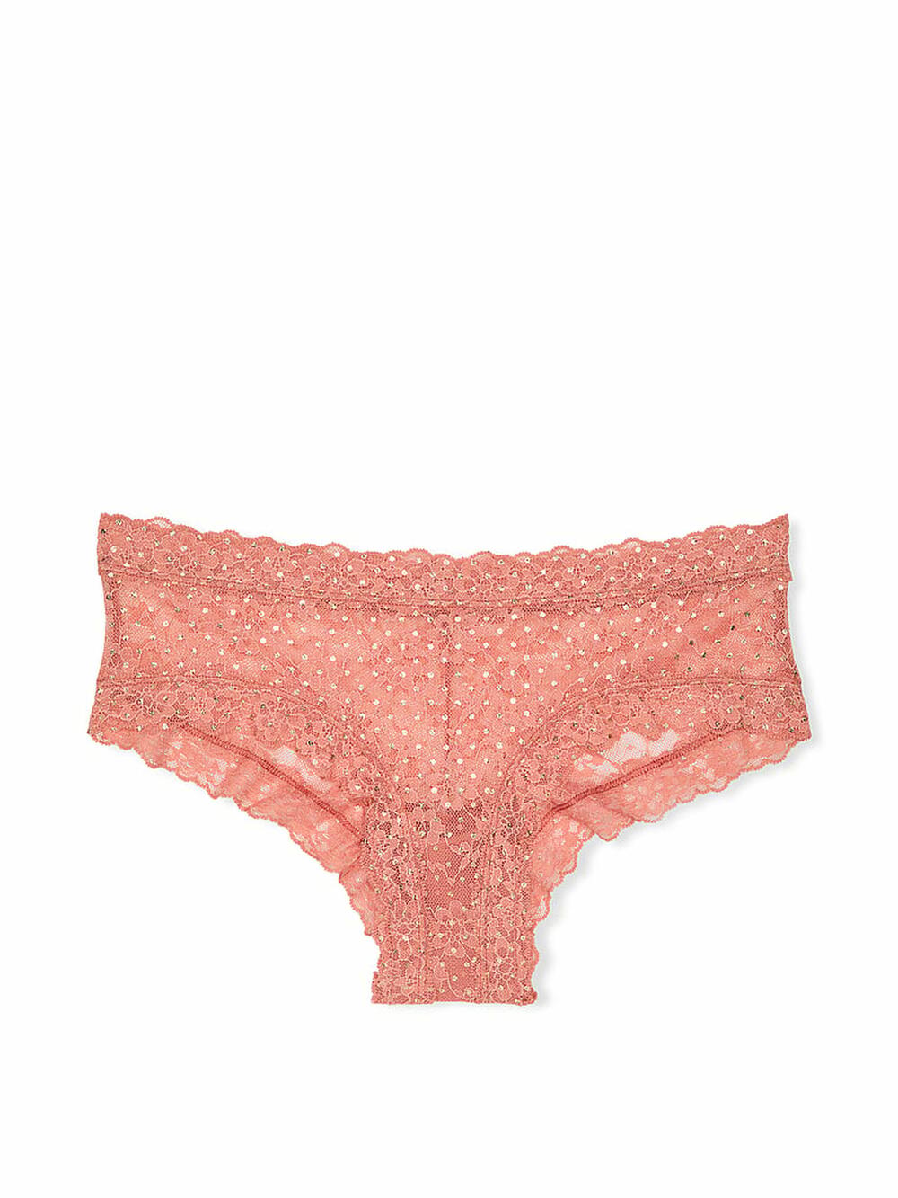 Shimmer Lace Cheeky Panty розмір М Dutchess Pink Shimmer Dots (7A3M)