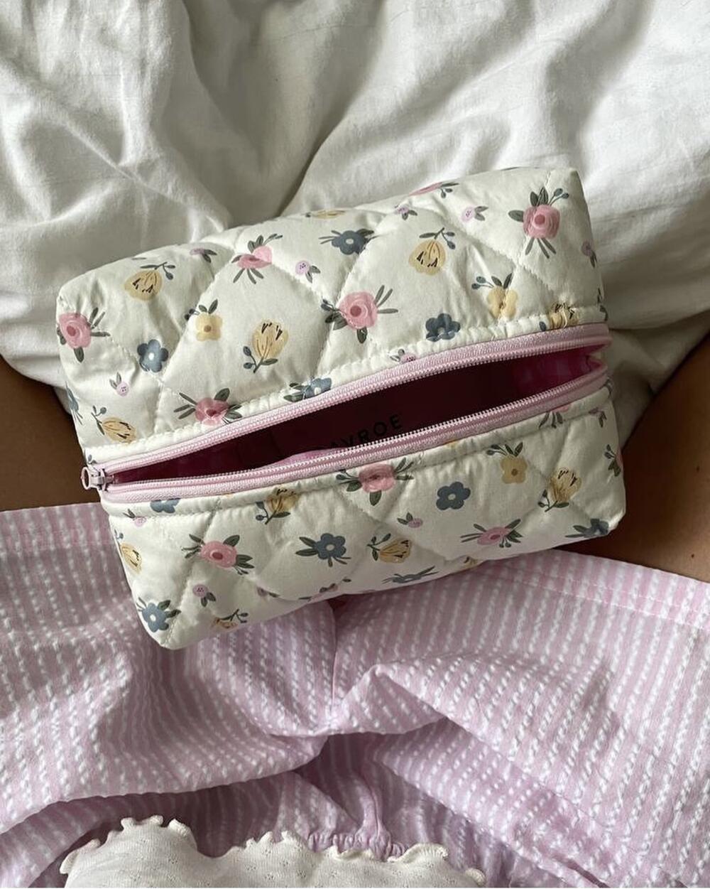 Косметичка квітки/різнокольорові, mini 