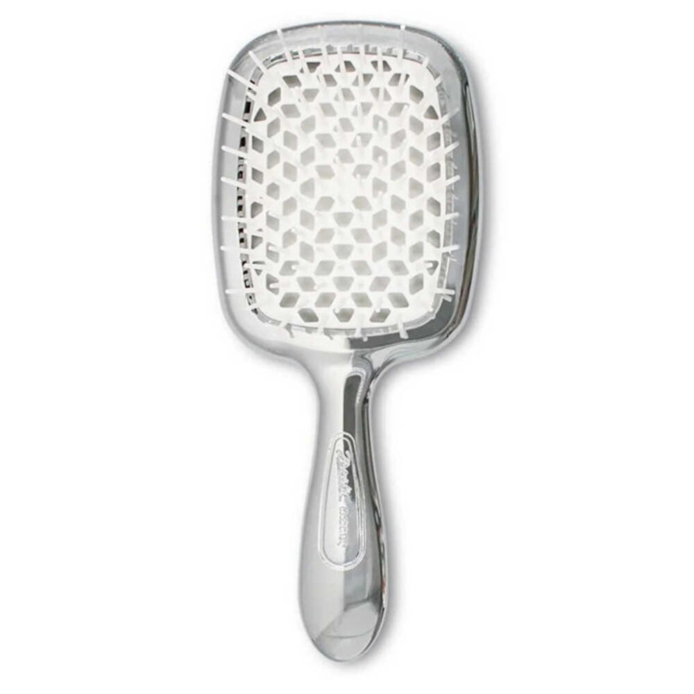 Гребінець для волосся premium срібло/білий 