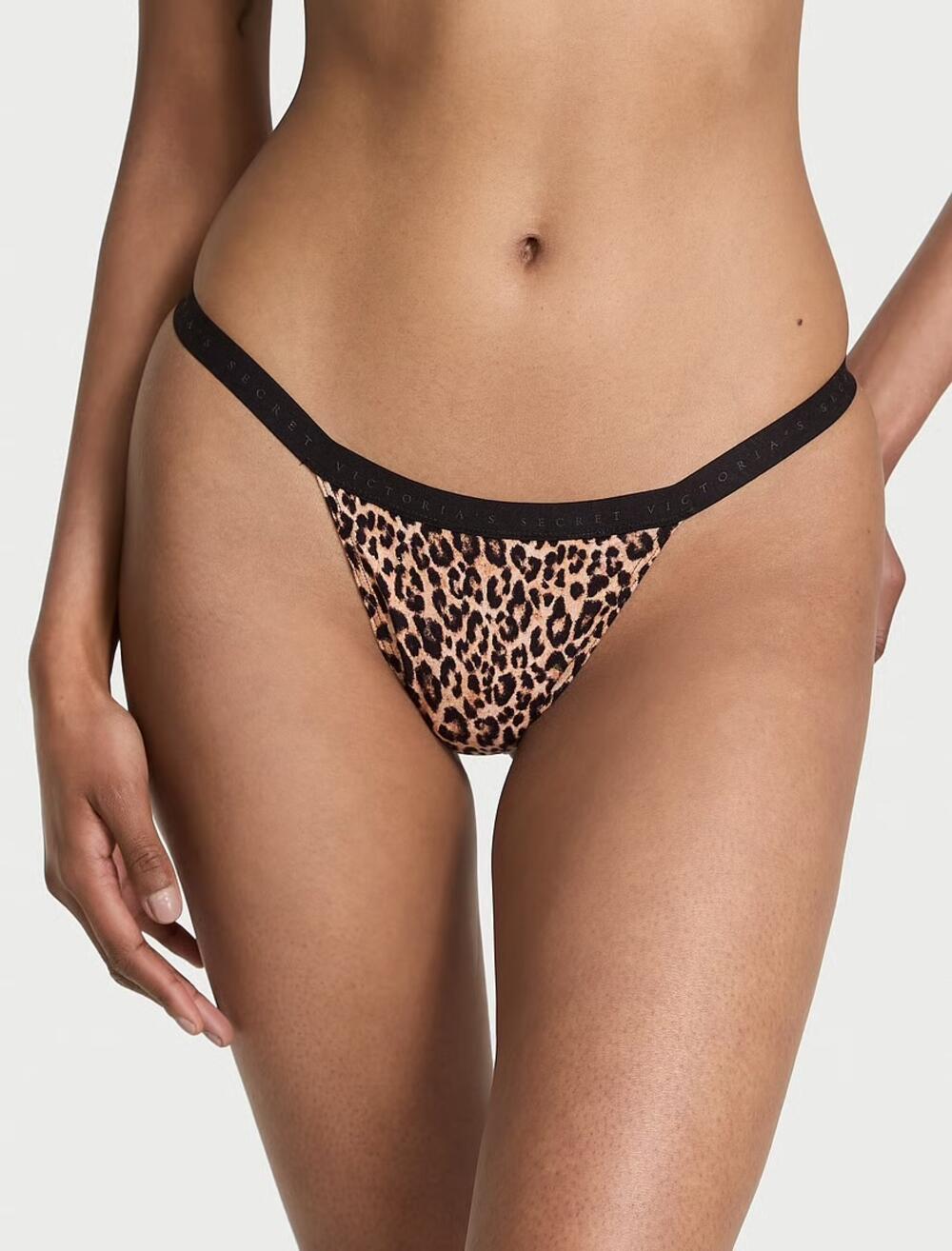 Stretch Cotton V-String Panty розмір М Leopard (7BHK) 