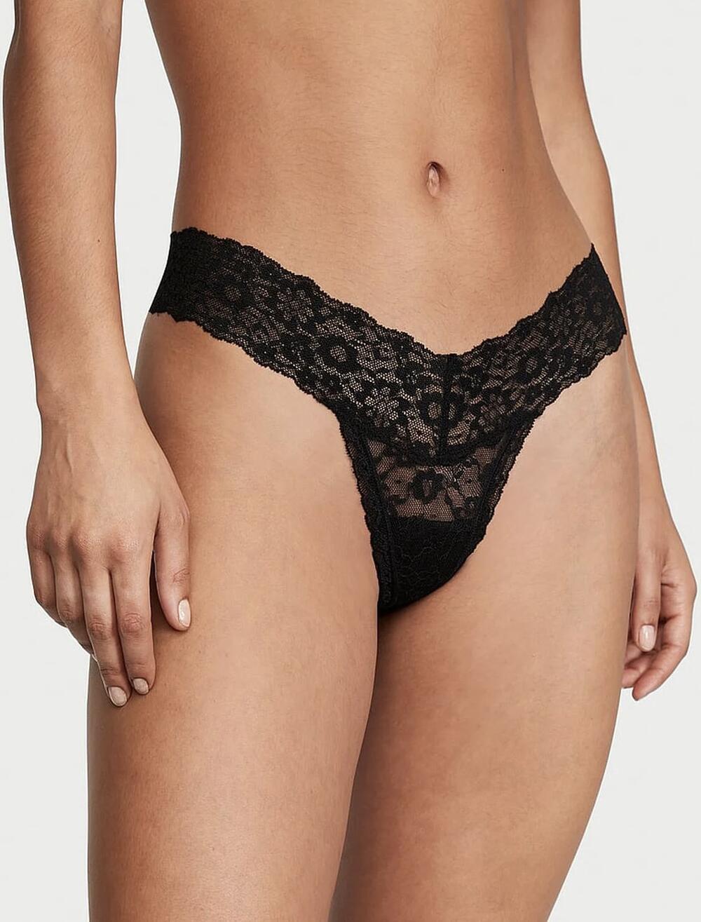 Lace Thong Panty розмір М Black (54A2) 