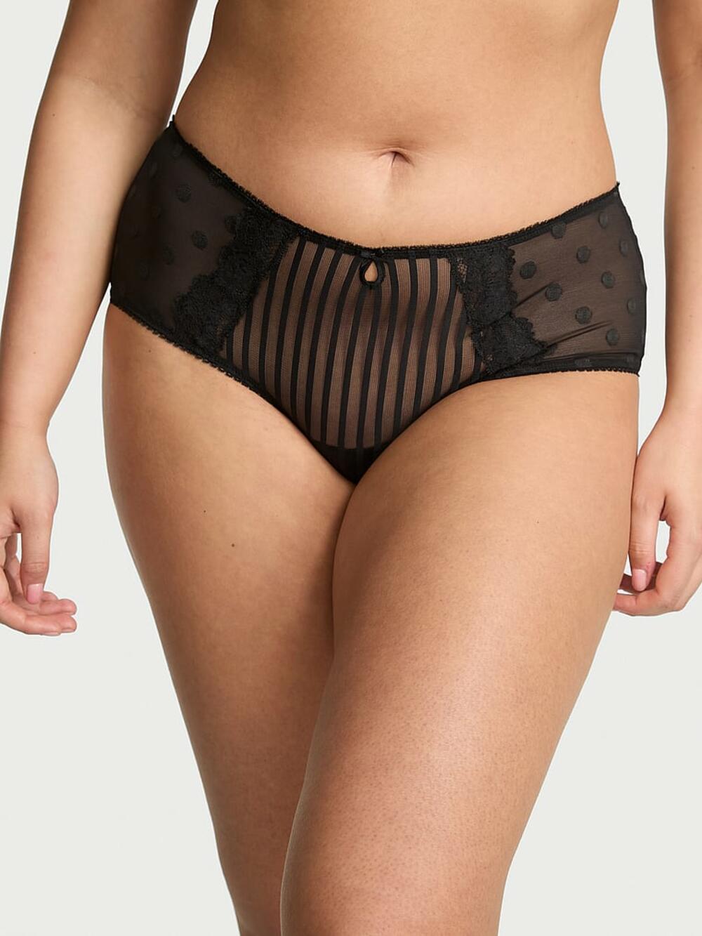 Lacie Sheer Heritage Cheeky Panty розмір S Black (54A2) 